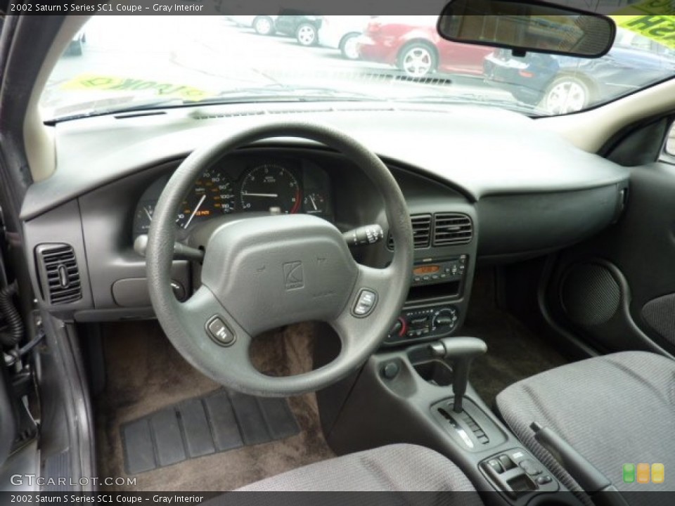 Gray Interior Photo for the 2002 Saturn S Series SC1 Coupe #50874394