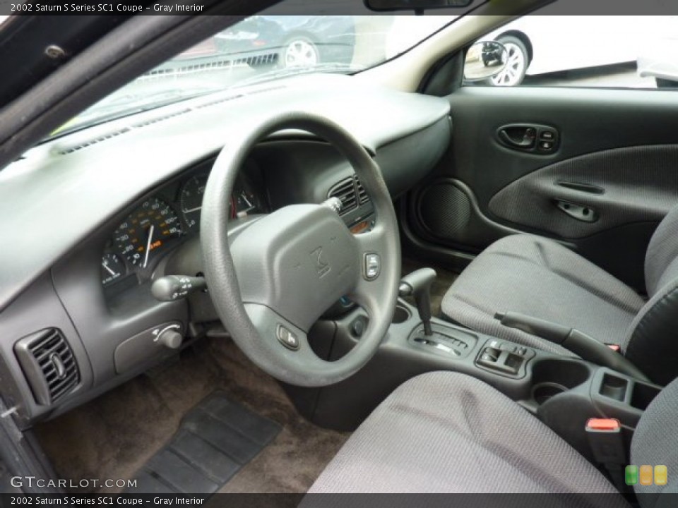 Gray Interior Photo for the 2002 Saturn S Series SC1 Coupe #50874424