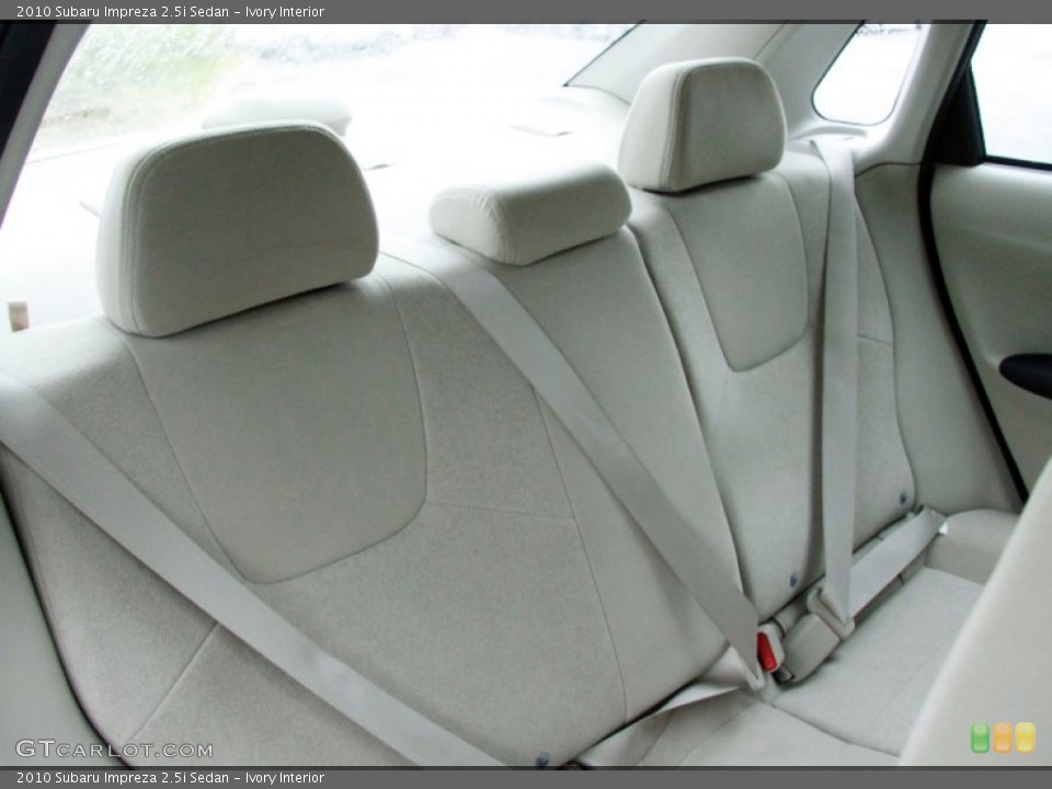 Ivory Interior Photo for the 2010 Subaru Impreza 2.5i Sedan #50874607