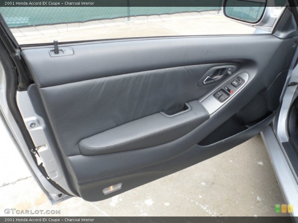 Charcoal Interior Door Panel for the 2001 Honda Accord EX Coupe #50874907
