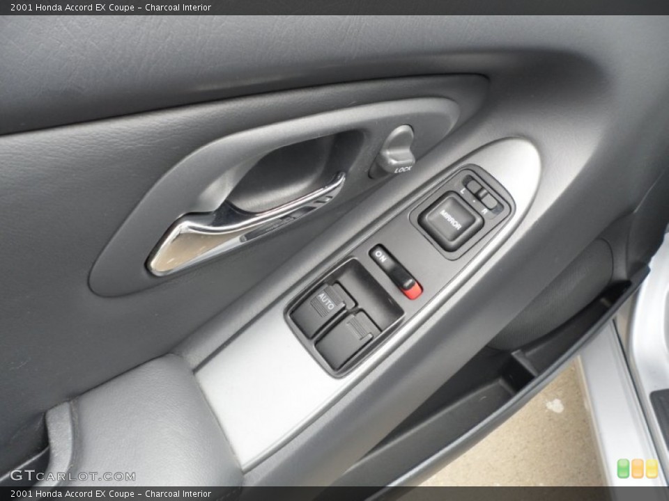 Charcoal Interior Controls for the 2001 Honda Accord EX Coupe #50874922