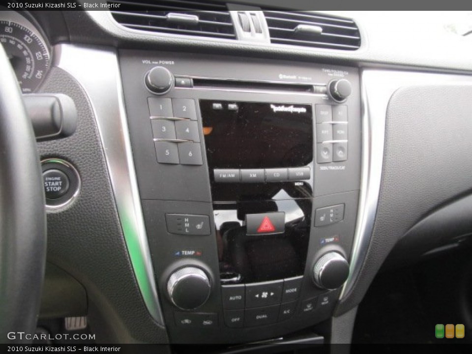 Black Interior Controls for the 2010 Suzuki Kizashi SLS #50876875