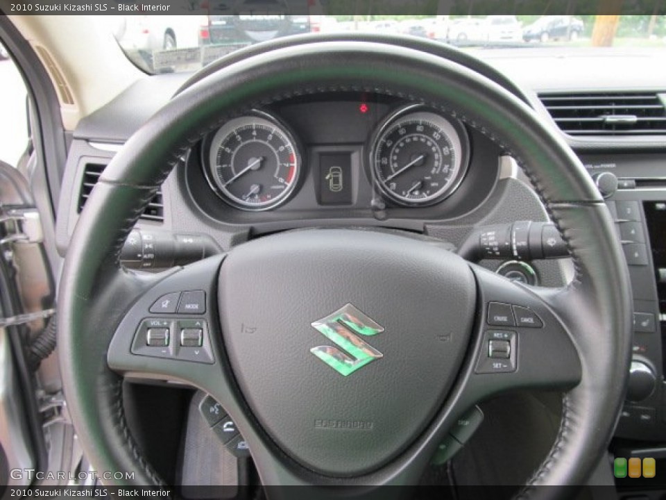 Black Interior Steering Wheel for the 2010 Suzuki Kizashi SLS #50876905