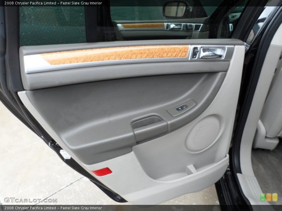 Pastel Slate Gray Interior Door Panel for the 2008 Chrysler Pacifica Limited #50878483