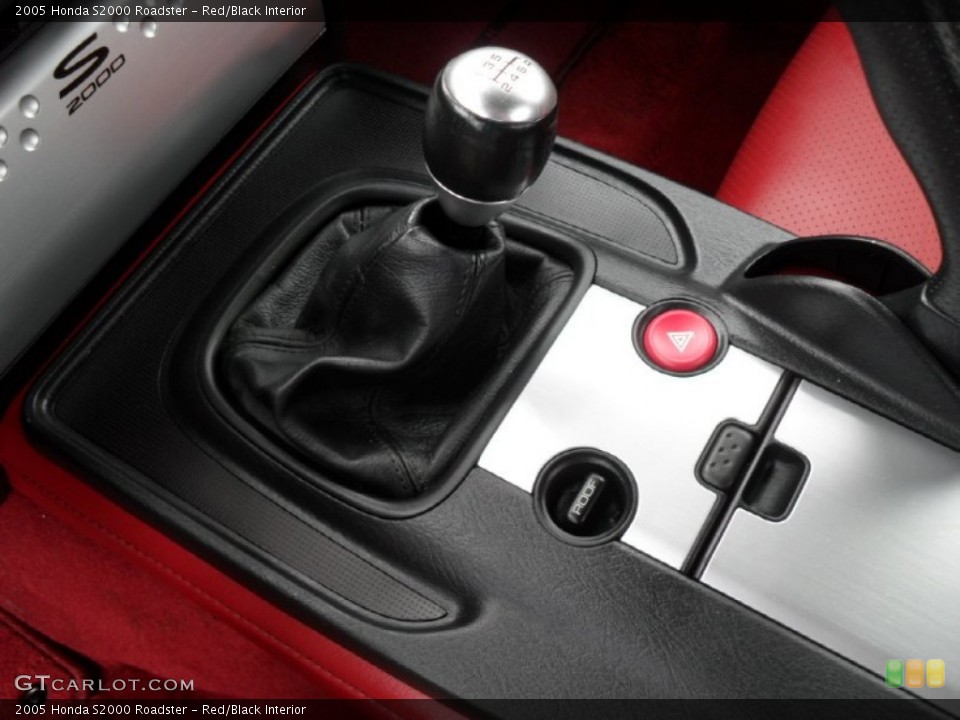Red/Black Interior Transmission for the 2005 Honda S2000 Roadster #50879566
