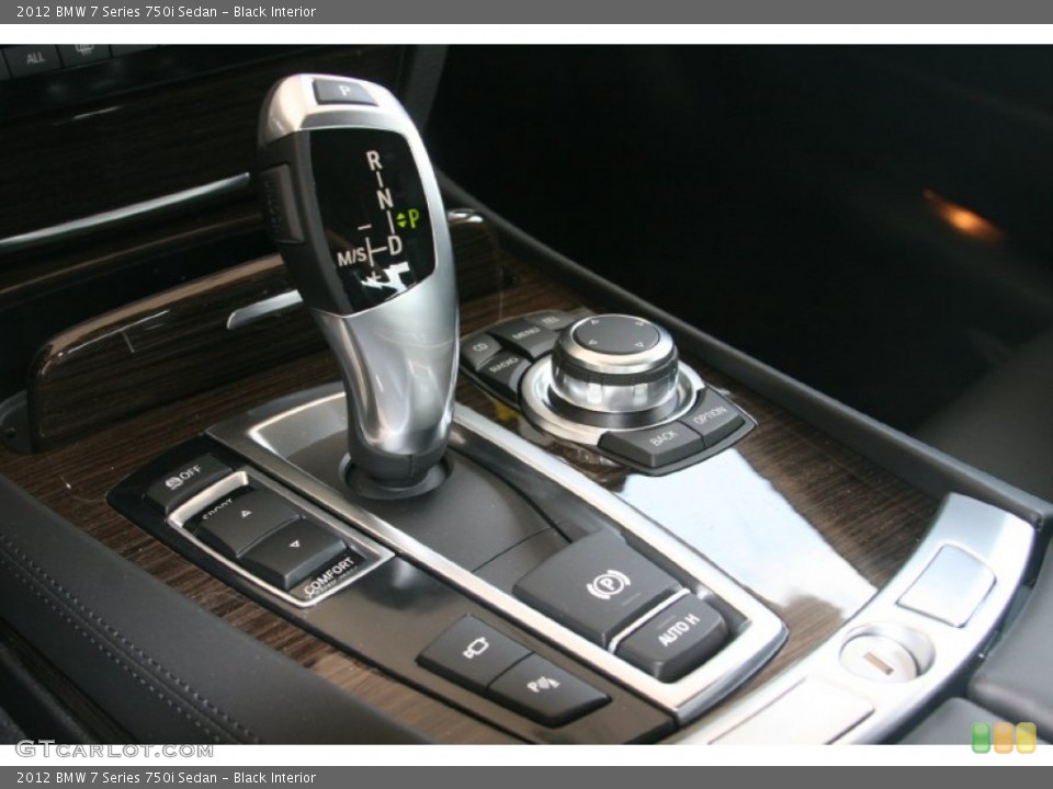 Black Interior Transmission for the 2012 BMW 7 Series 750i Sedan #50879830