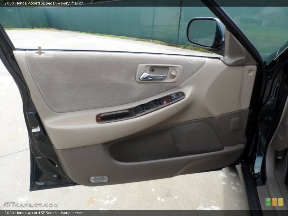 Ivory Interior Door Panel for the 2000 Honda Accord SE Sedan #50880067