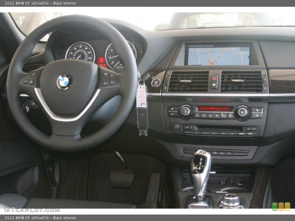 Black Interior Dashboard for the 2012 BMW X5 xDrive50i #50880118