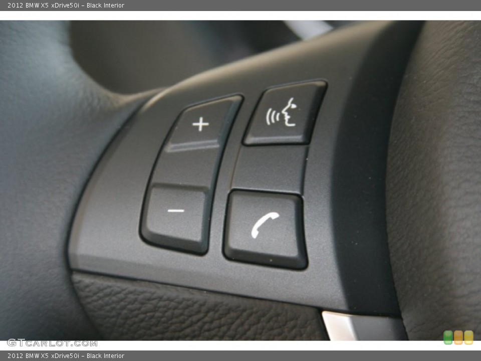 Black Interior Controls for the 2012 BMW X5 xDrive50i #50880361