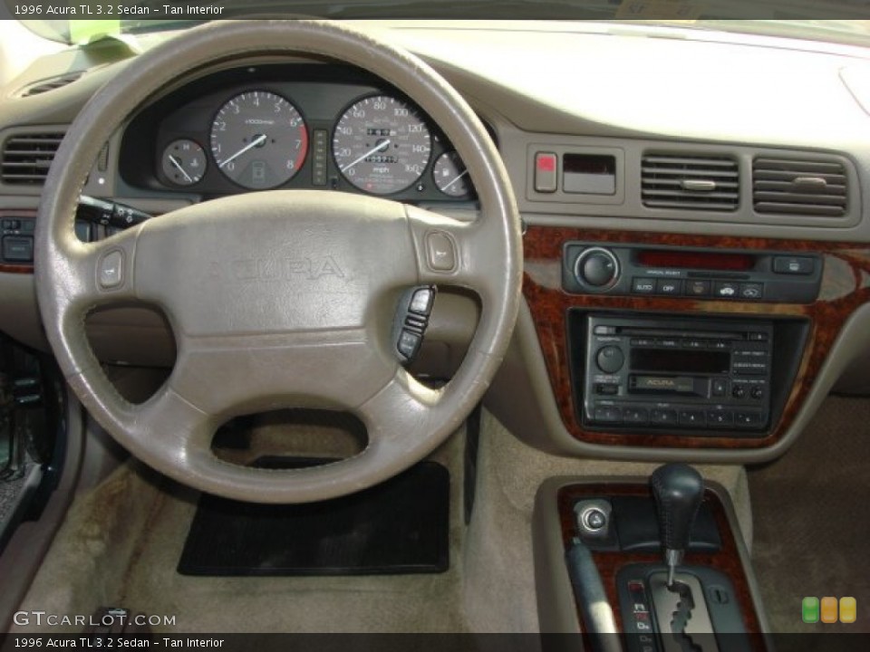 Tan Interior Dashboard for the 1996 Acura TL 3.2 Sedan #50880484