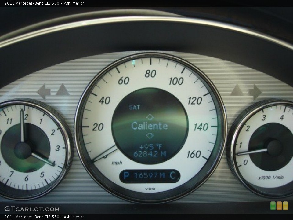 Ash Interior Gauges for the 2011 Mercedes-Benz CLS 550 #50881537