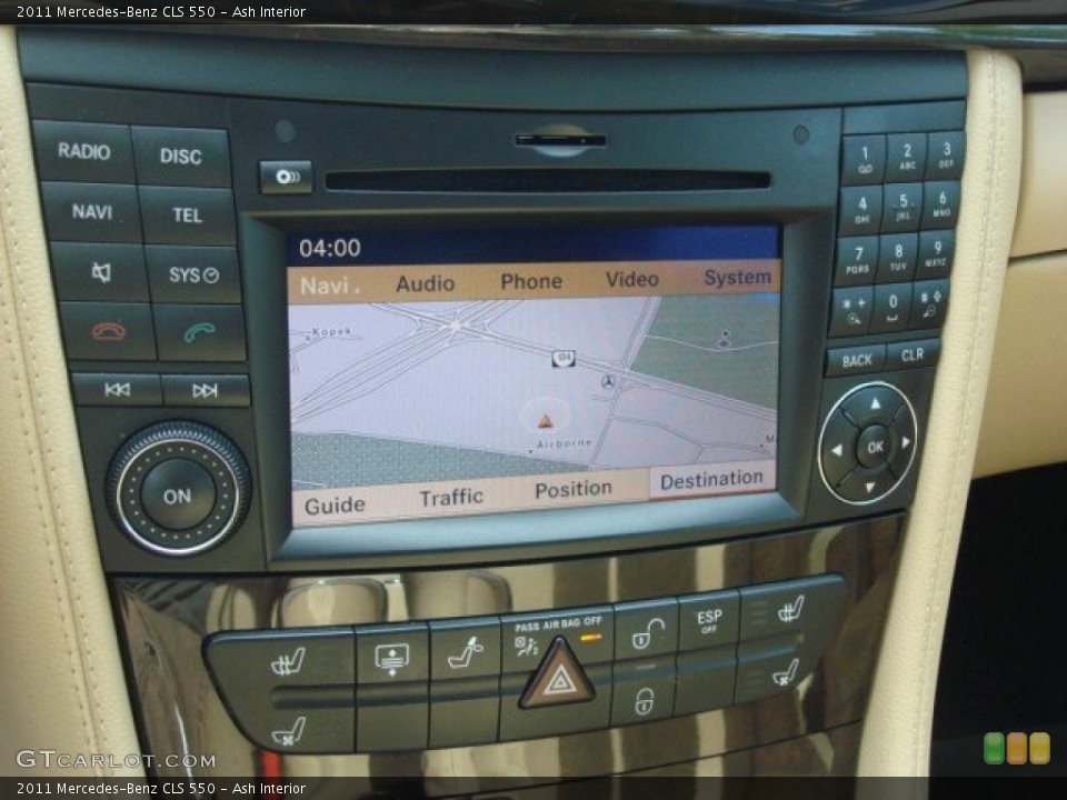 Ash Interior Controls for the 2011 Mercedes-Benz CLS 550 #50881579
