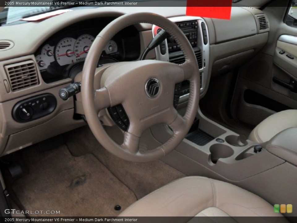 Medium Dark Parchment Interior Photo for the 2005 Mercury Mountaineer V6 Premier #50881699