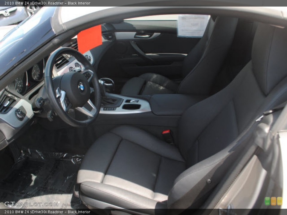 Black Interior Photo for the 2010 BMW Z4 sDrive30i Roadster #50881906