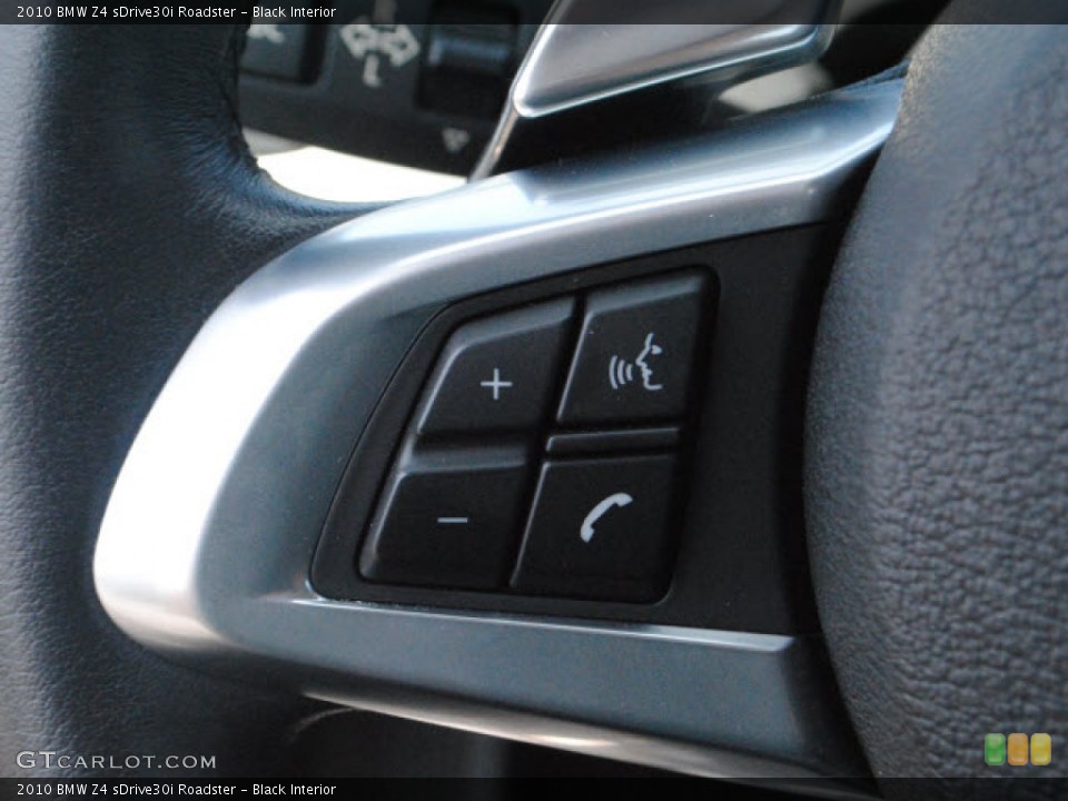Black Interior Controls for the 2010 BMW Z4 sDrive30i Roadster #50882035