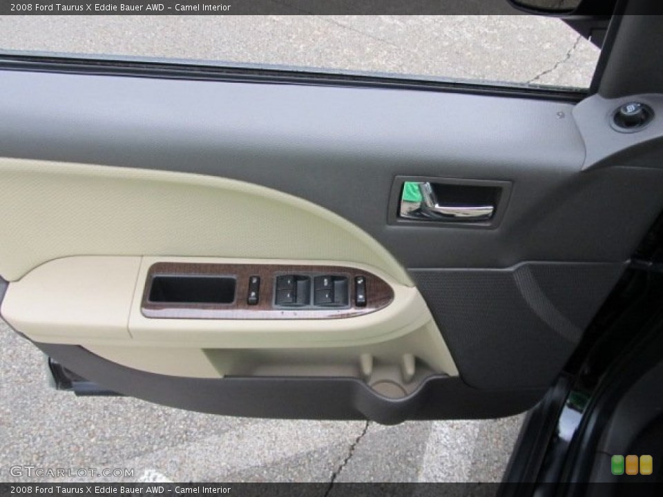 Camel Interior Door Panel for the 2008 Ford Taurus X Eddie Bauer AWD #50882377