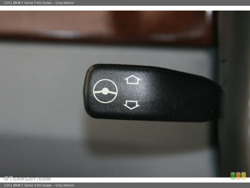 Grey Interior Controls for the 2001 BMW 5 Series 540i Sedan #50882839