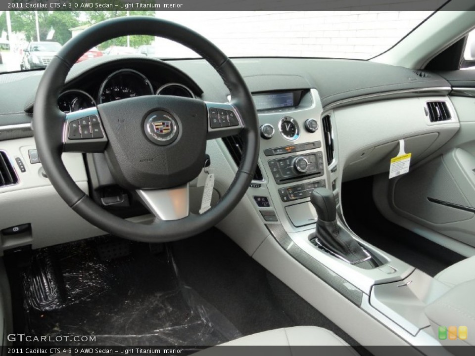 Light Titanium Interior Dashboard for the 2011 Cadillac CTS 4 3.0 AWD Sedan #50885176