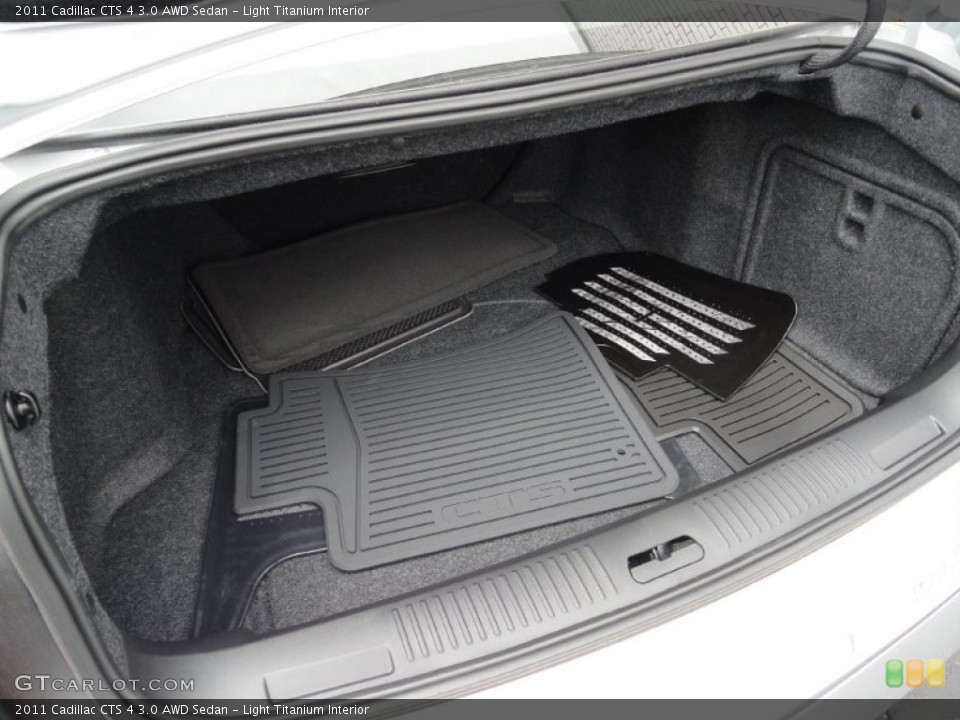 Light Titanium Interior Trunk for the 2011 Cadillac CTS 4 3.0 AWD Sedan #50885236