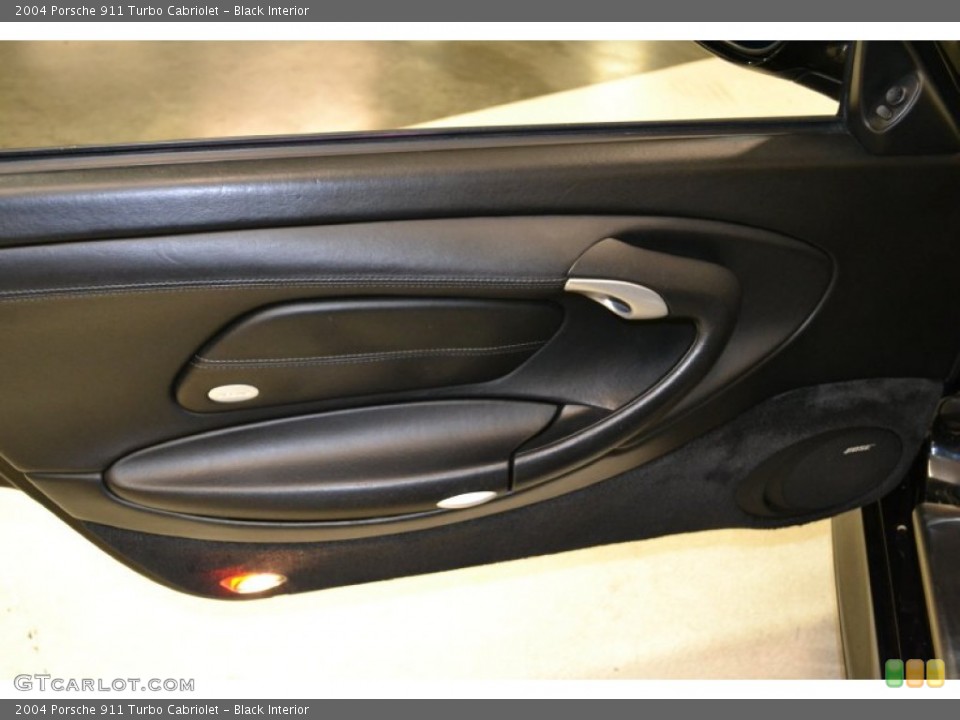 Black Interior Door Panel for the 2004 Porsche 911 Turbo Cabriolet #50885296