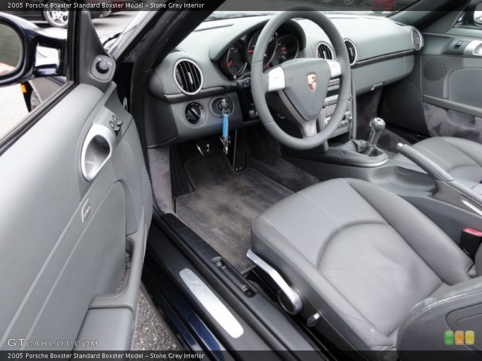 Stone Grey Interior Photo for the 2005 Porsche Boxster  #50885977
