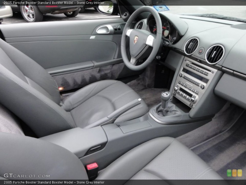 Stone Grey Interior Photo for the 2005 Porsche Boxster  #50886067
