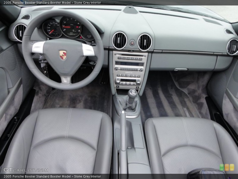 Stone Grey Interior Dashboard for the 2005 Porsche Boxster  #50886235