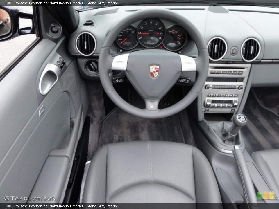 Stone Grey Interior Dashboard for the 2005 Porsche Boxster  #50886253