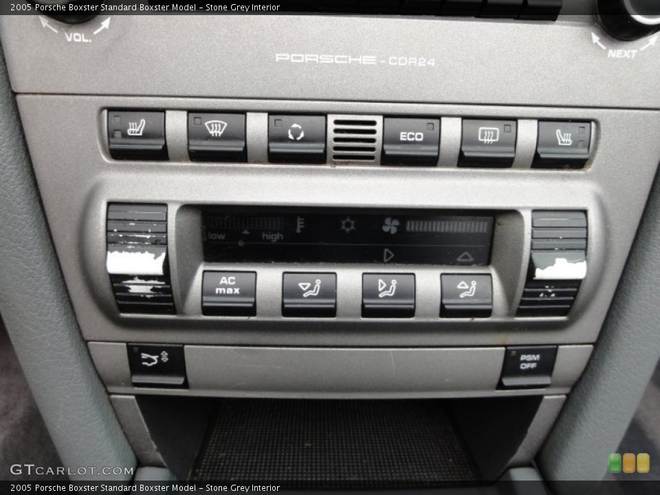 Stone Grey Interior Controls for the 2005 Porsche Boxster  #50886298