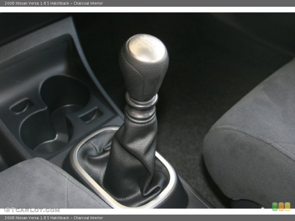 Charcoal Interior Transmission for the 2008 Nissan Versa 1.8 S Hatchback #50887090