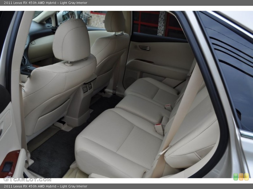 Light Gray Interior Photo for the 2011 Lexus RX 450h AWD Hybrid #50887093