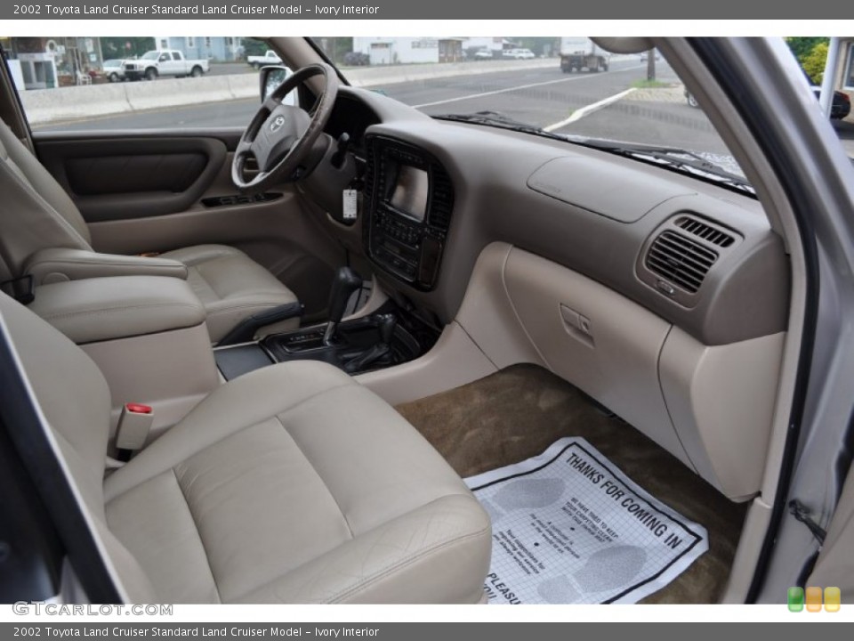 Ivory 2002 Toyota Land Cruiser Interiors