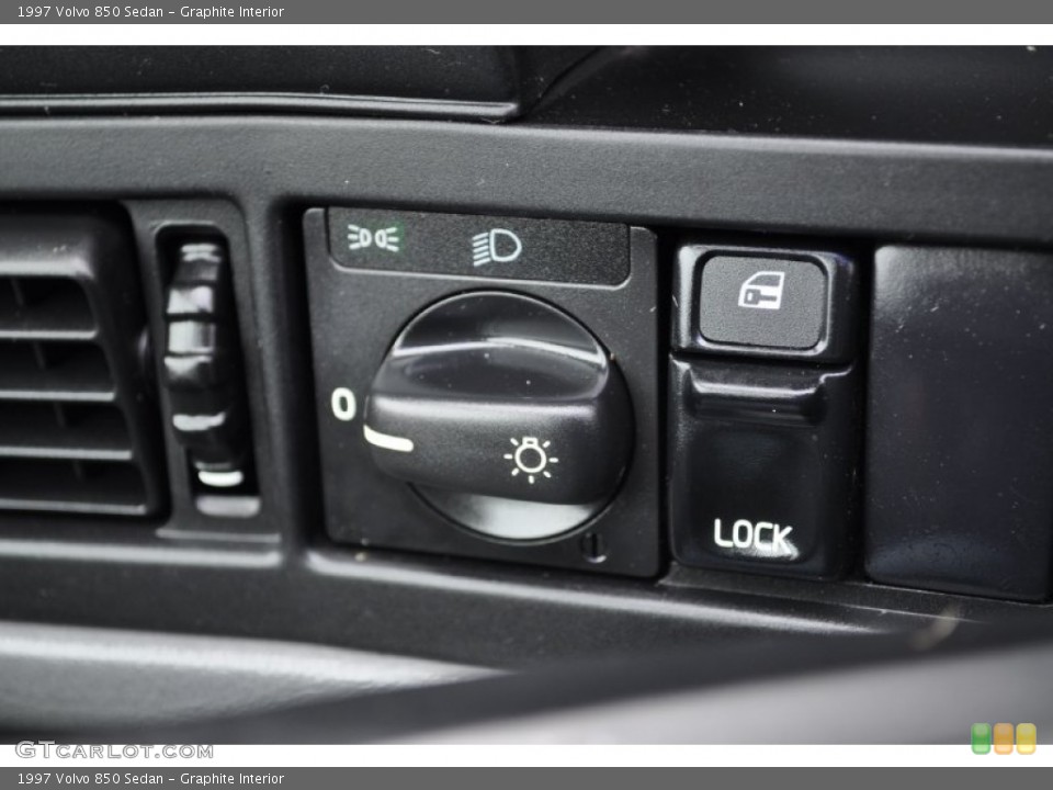 Graphite Interior Controls for the 1997 Volvo 850 Sedan #50889853