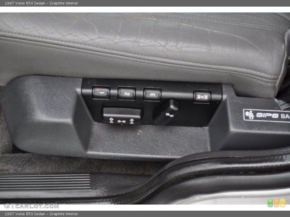 Graphite Interior Controls for the 1997 Volvo 850 Sedan #50889877