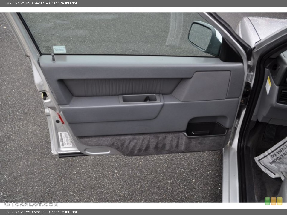 Graphite Interior Door Panel for the 1997 Volvo 850 Sedan #50889907