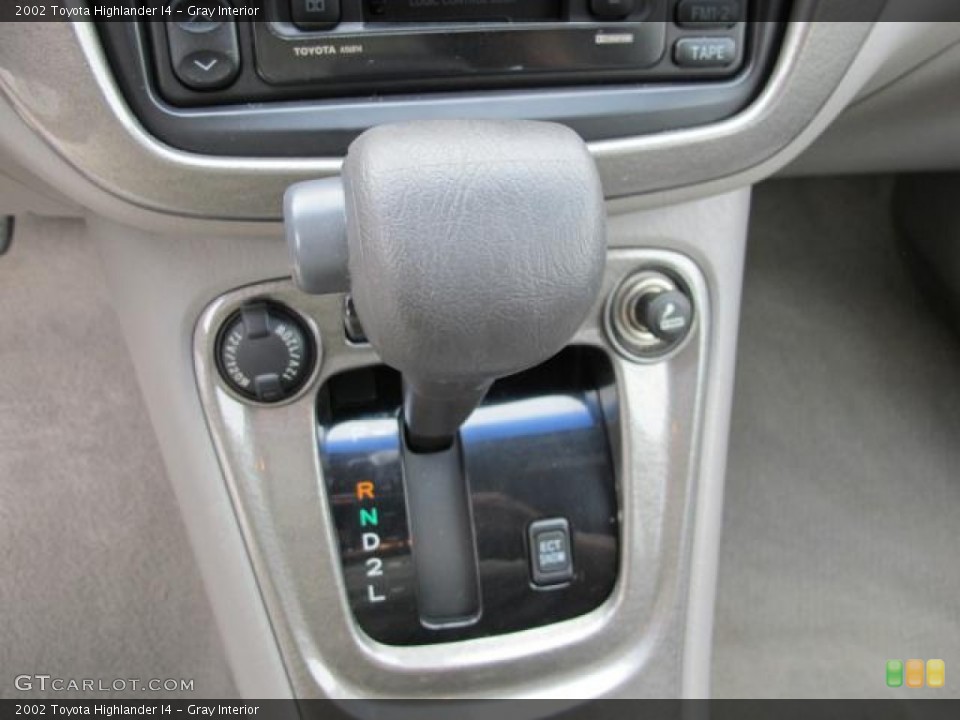 Gray Interior Transmission for the 2002 Toyota Highlander I4 #50890627
