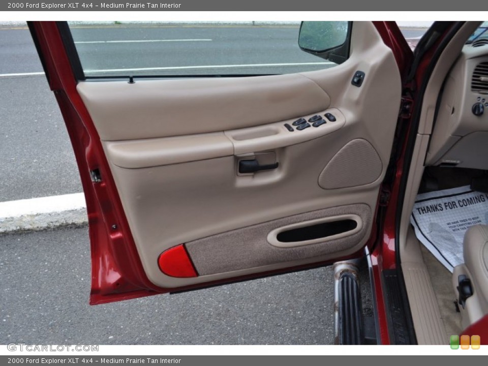 Medium Prairie Tan Interior Door Panel for the 2000 Ford Explorer XLT 4x4 #50891353