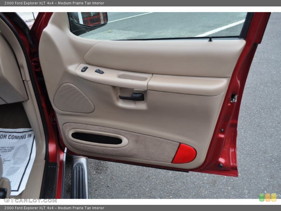 Medium Prairie Tan Interior Door Panel for the 2000 Ford Explorer XLT 4x4 #50891368