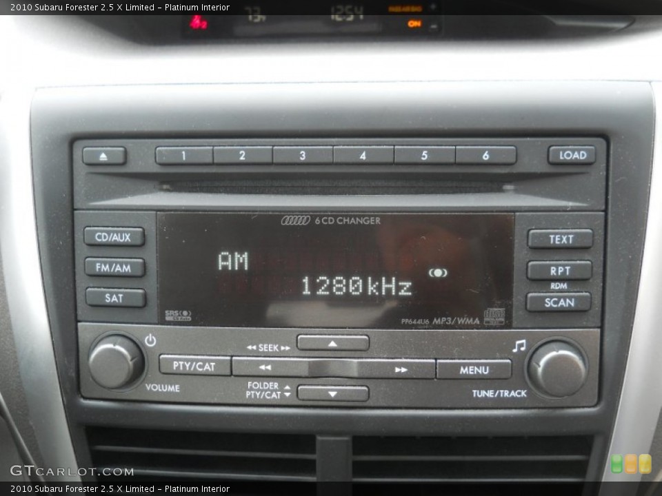 Platinum Interior Controls for the 2010 Subaru Forester 2.5 X Limited #50891983