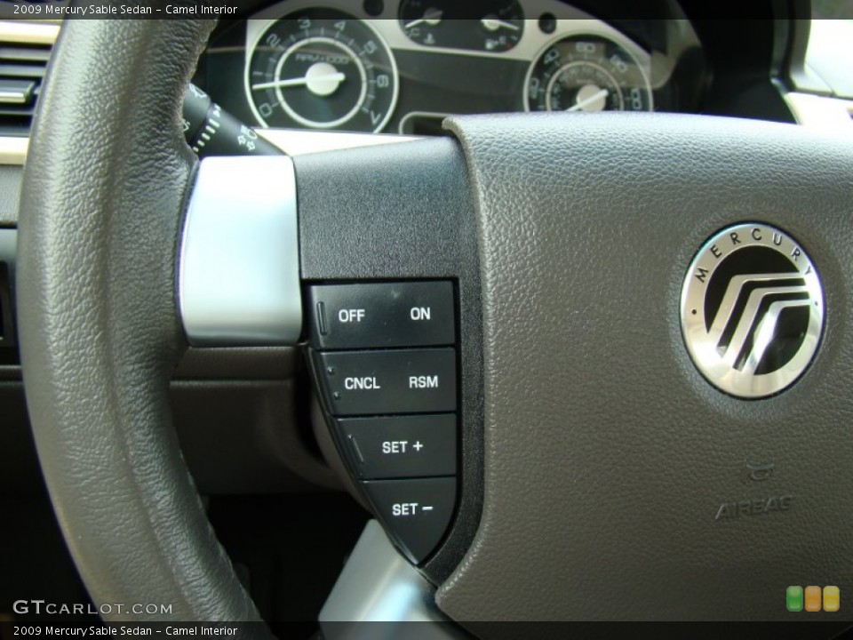 Camel Interior Controls for the 2009 Mercury Sable Sedan #50892085