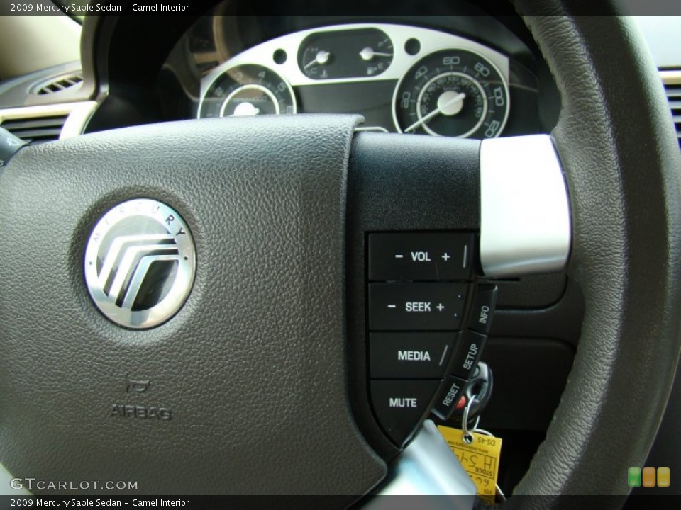 Camel Interior Controls for the 2009 Mercury Sable Sedan #50892100