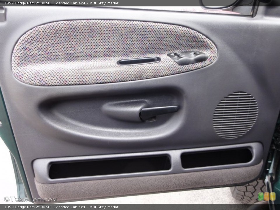 Mist Gray Interior Door Panel for the 1999 Dodge Ram 2500 SLT Extended Cab 4x4 #50892109