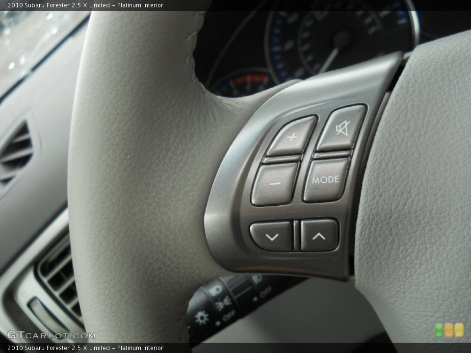 Platinum Interior Controls for the 2010 Subaru Forester 2.5 X Limited #50892304