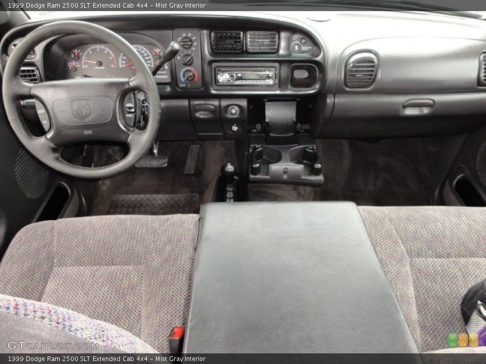 Mist Gray Interior Dashboard for the 1999 Dodge Ram 2500 SLT Extended Cab 4x4 #50892310