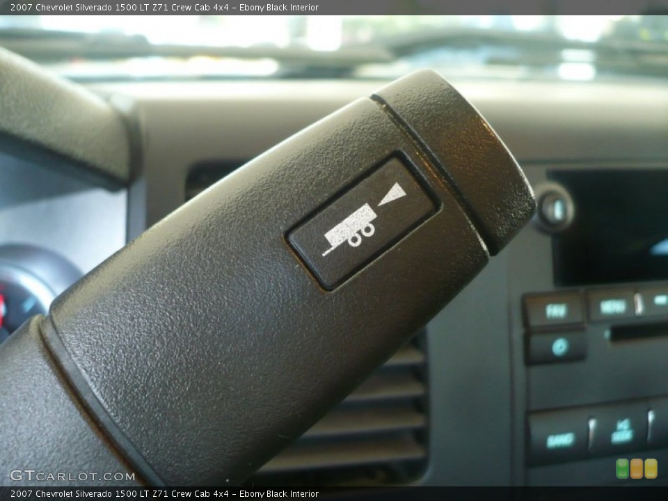 Ebony Black Interior Transmission for the 2007 Chevrolet Silverado 1500 LT Z71 Crew Cab 4x4 #50892451