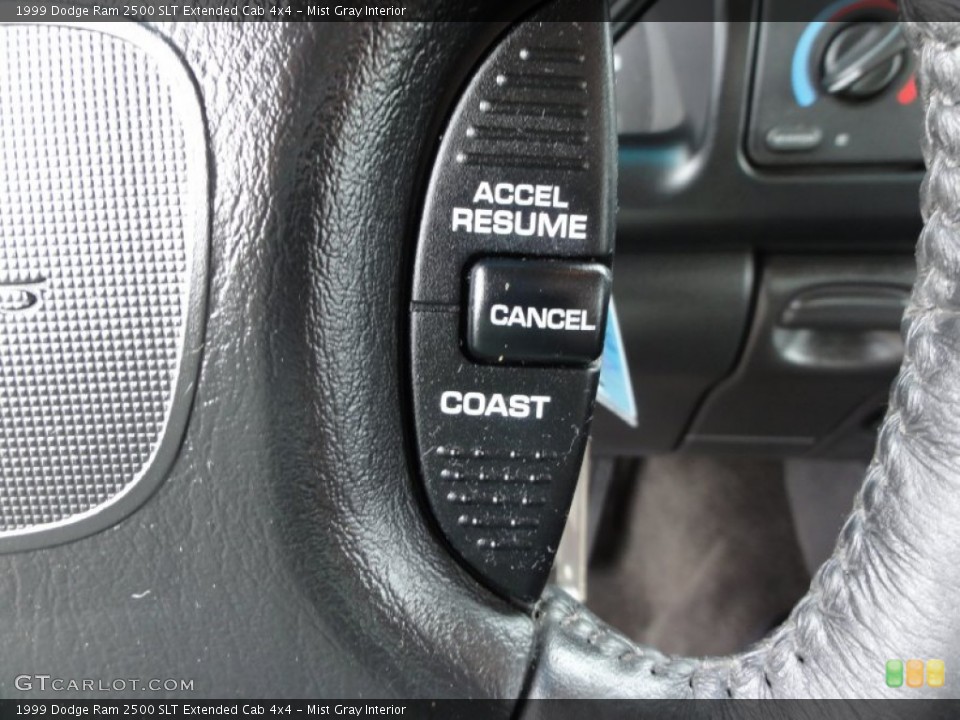 Mist Gray Interior Controls for the 1999 Dodge Ram 2500 SLT Extended Cab 4x4 #50892664