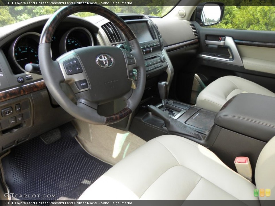 Sand Beige Interior Photo for the 2011 Toyota Land Cruiser  #50892748