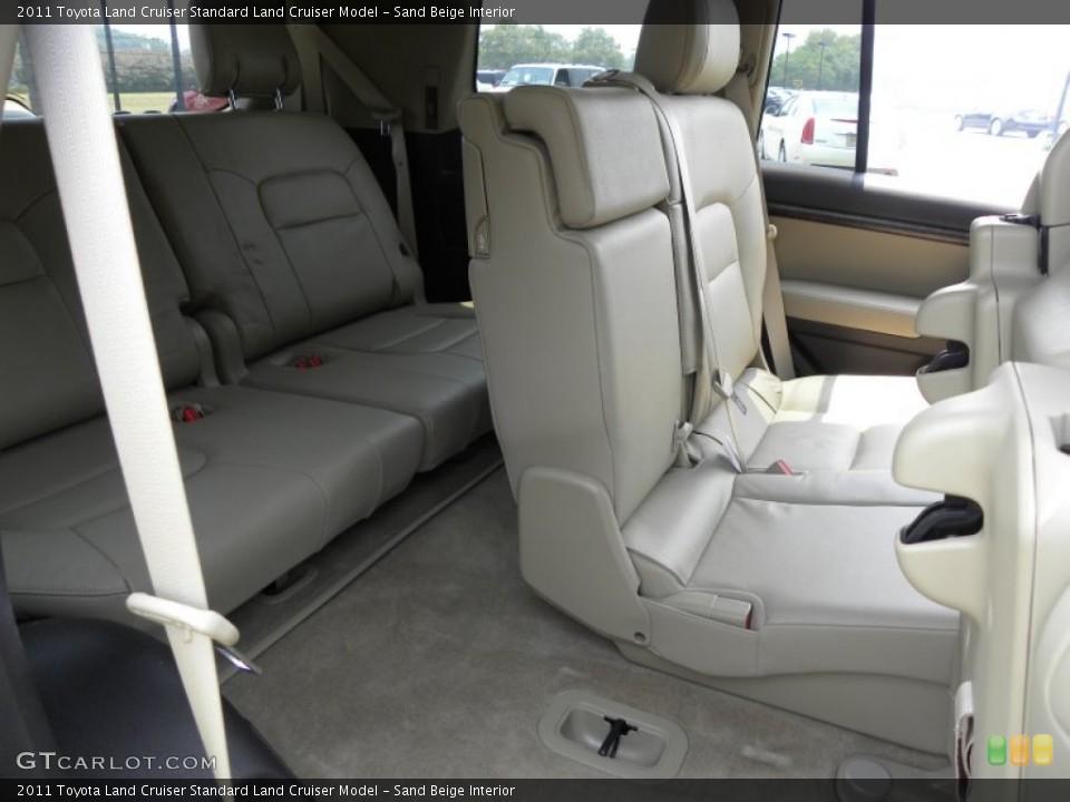 Sand Beige 2011 Toyota Land Cruiser Interiors