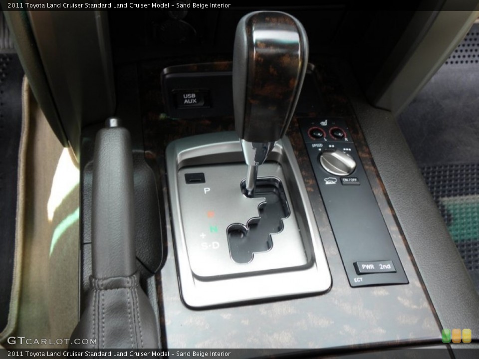Sand Beige Interior Transmission for the 2011 Toyota Land Cruiser  #50893081