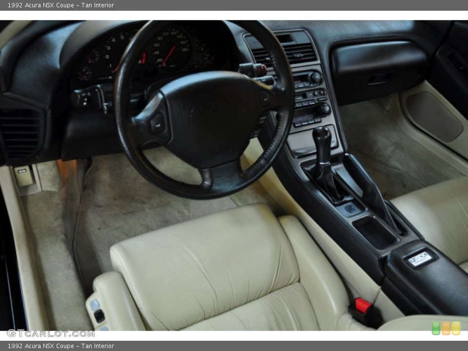 Tan Interior Photo for the 1992 Acura NSX Coupe #50893171